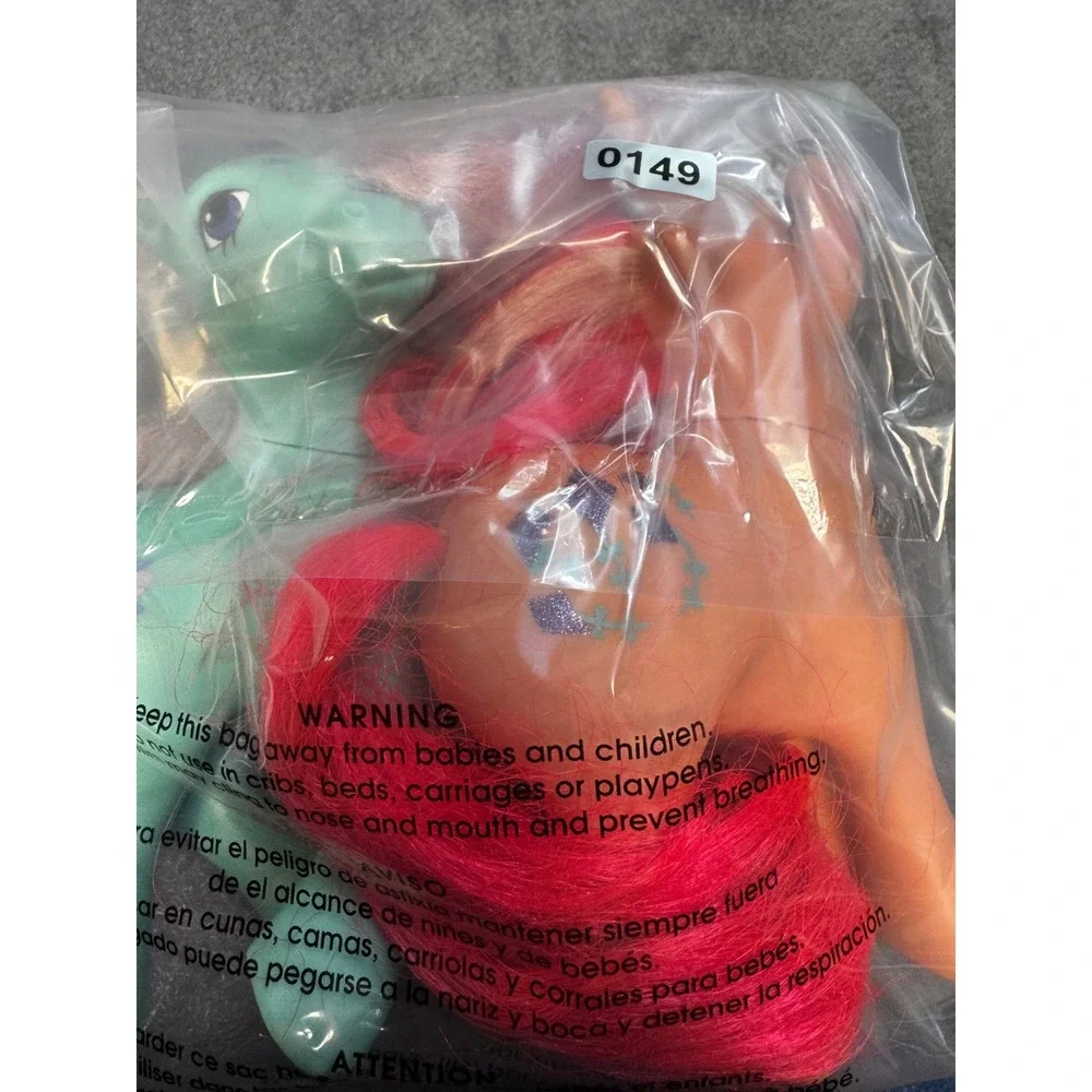 Vintage My Little Pony G1 Lot Hasbro 1984 Gusty &‎ 1987 Princess Pristina Teal
